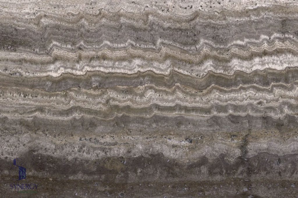 DARK SILVER TRAVERTINE STONE