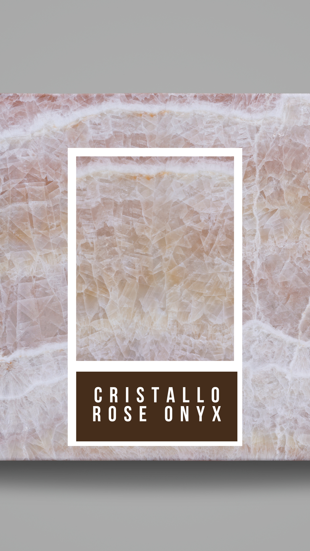 Cristallo Rose Onyx